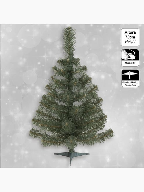 Sapin de noël avec pied en plastique - Kiabi Sapin de noël avec pied en plastique - Kiabi