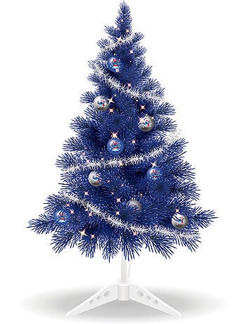 Sapin de noël de table 60 cm Lilo & Stitch avec décorations et lumières