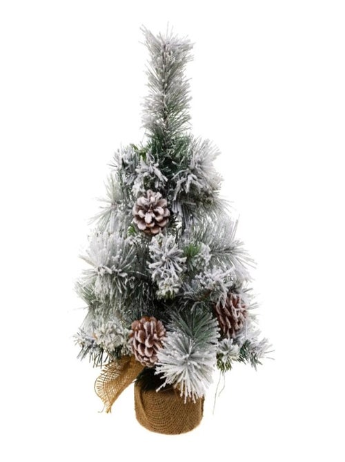 Sapin de Noel enneigé décoratif Minesota - Kiabi