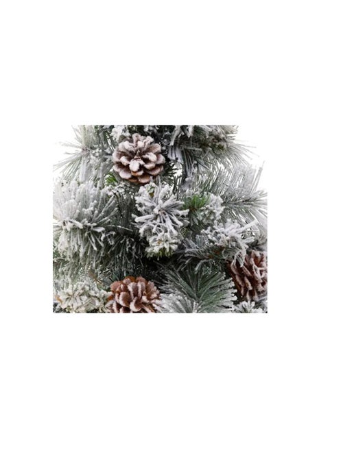 Sapin de Noel enneigé décoratif Minesota - Kiabi