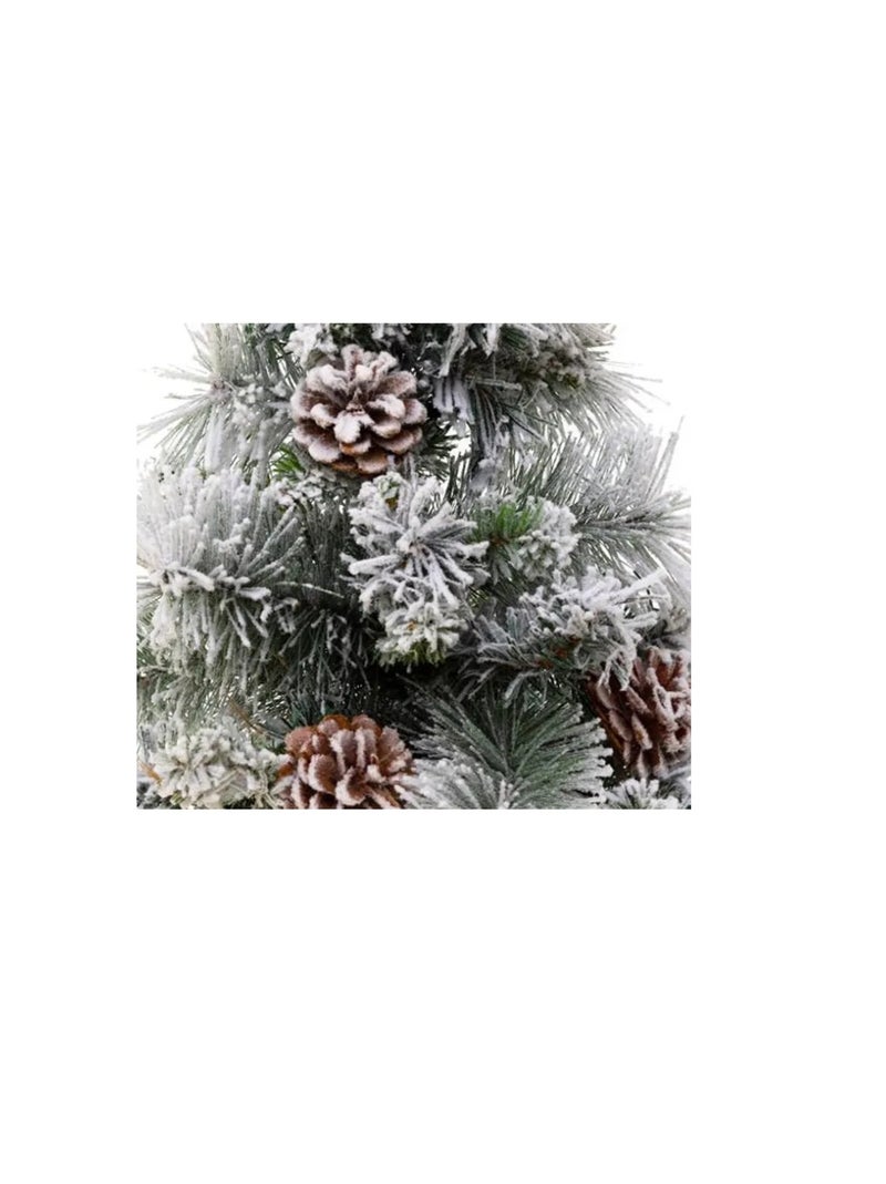 Sapin de Noel enneigé décoratif Minesota Vert - Kiabi