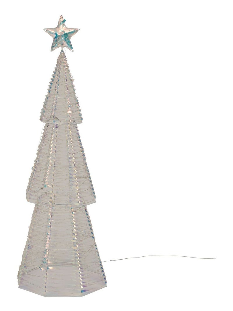 Sapin de Noël lumineux d'extérieur 960 LED Multicolore - Kiabi