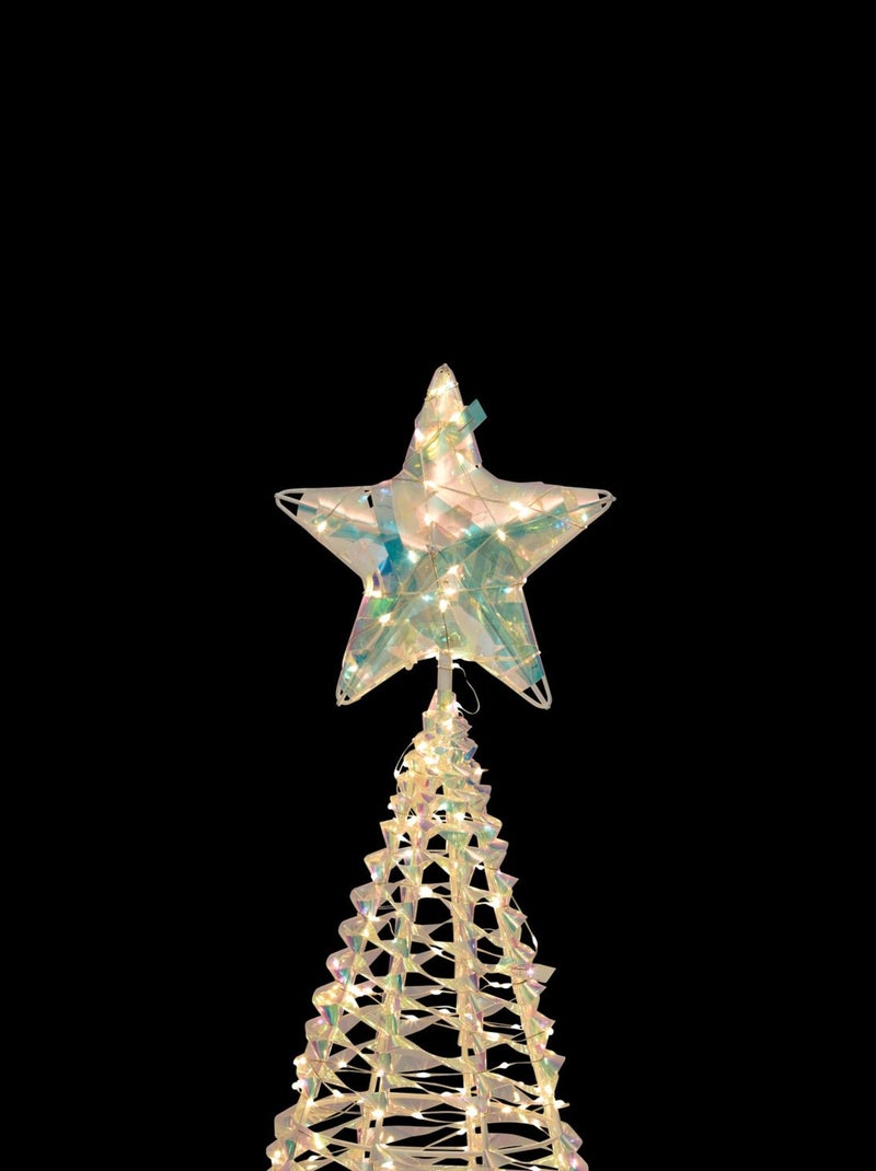 Sapin de Noël lumineux d'extérieur 960 LED Multicolore - Kiabi
