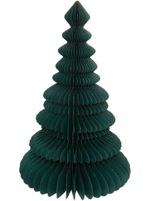 Sapin papier h90 cm vert kami - Kiabi