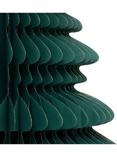 Sapin papier h90 cm vert kami - Kiabi