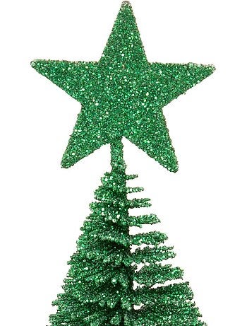 Sapin table paill 14cm vert