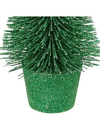 Sapin table paill 14cm vert