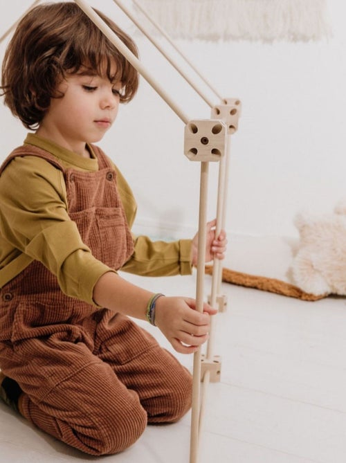 Sarbakane - Kit de construction cabane d'intérieur - Kiabi