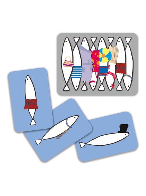 Sardines - Jeu de cartes de mémoire - Kiabi