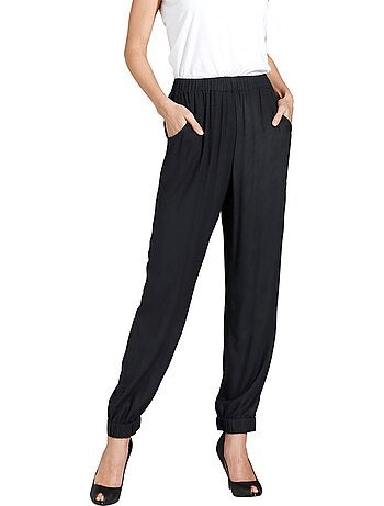 Sarouel Pure Viscose - Taille Courte - Moda Vilona