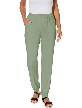 Sarouel Pure Viscose - Taille Courte - Moda Vilona