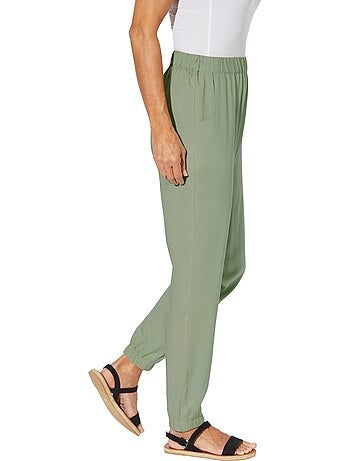 Sarouel Pure Viscose - Taille Courte - Moda Vilona