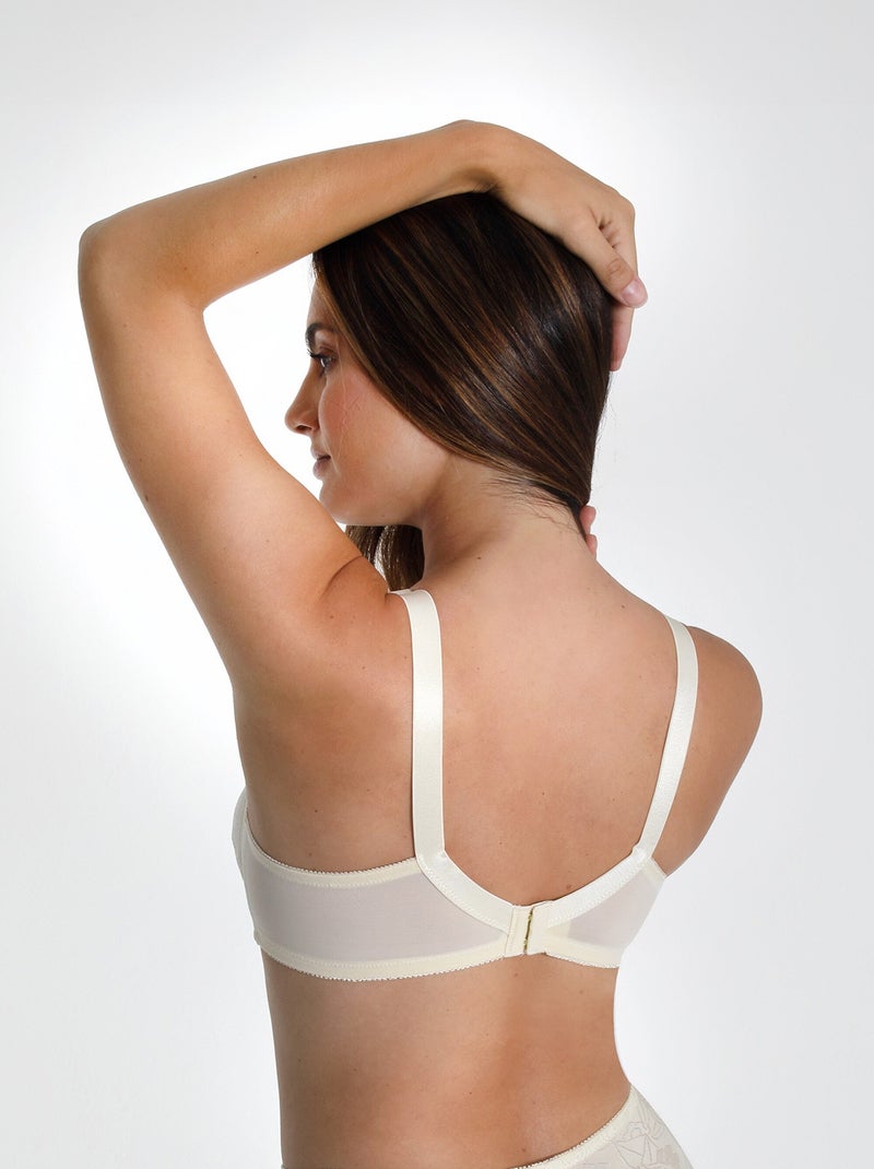 Sassa Mode® - Soutien-gorge couvrant dentelle Ivoire - Kiabi