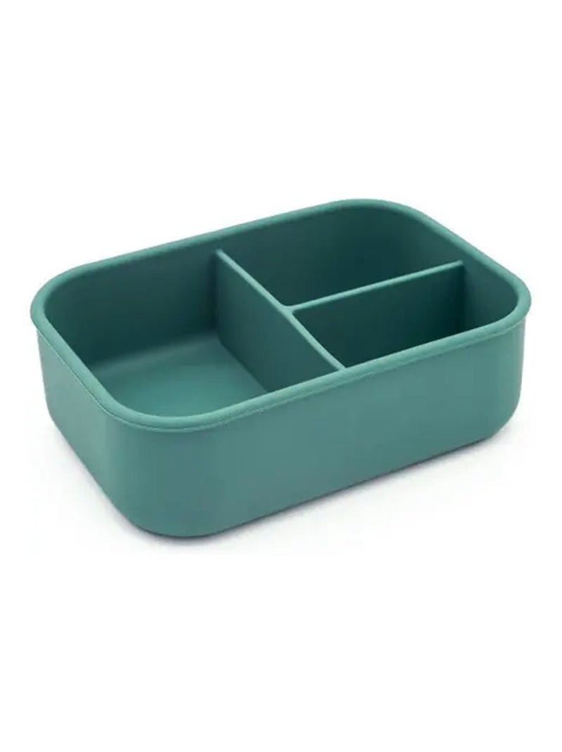 Sassi Junior | Boite à gouter lunch box en silicone Animaux Vert foncé - Kiabi