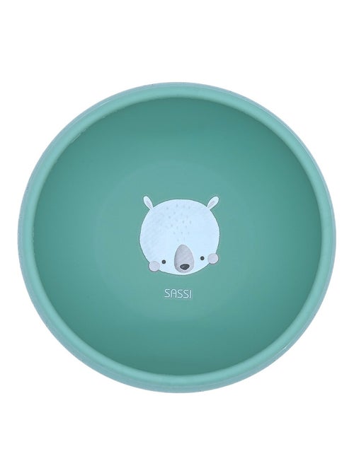 Sassi Junior | Bol en silicone avec ventouse Animaux - Kiabi