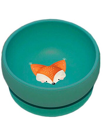 Sassi Junior | Bol en silicone avec ventouse Animaux