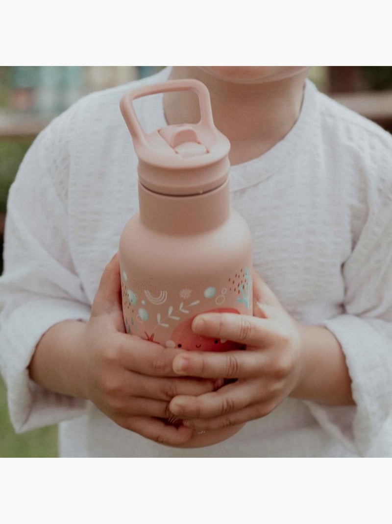Sassi junior | gourde pour enfant en inox isotherme Orange clair - Kiabi