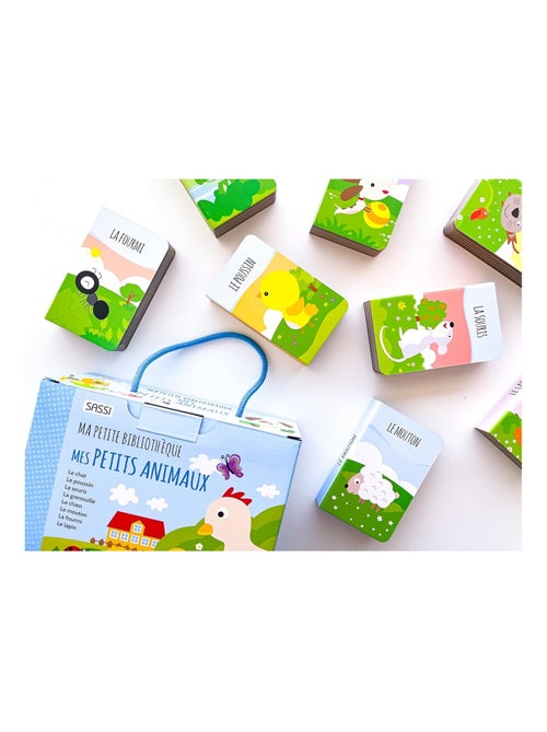 Sassi Junior | Lot de 8 Livres - Ma petite bibliothèque - Mes petits animaux - Kiabi Sassi Junior | Lot de 8 Livres - Ma petite bibliothèque - Mes petits animaux - Kiabi
