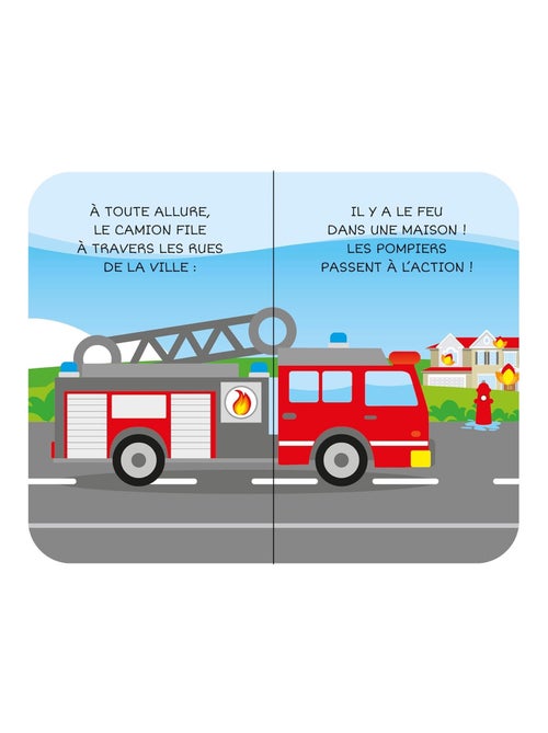 Sassi Junior | Lot de 8 livres - Ma petite bibliothèque Les véhicules - Kiabi