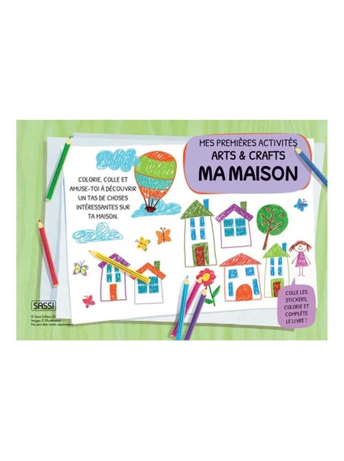 Sassi Junior | Mes premières activités Arts & Crafts Ma maison - Kiabi