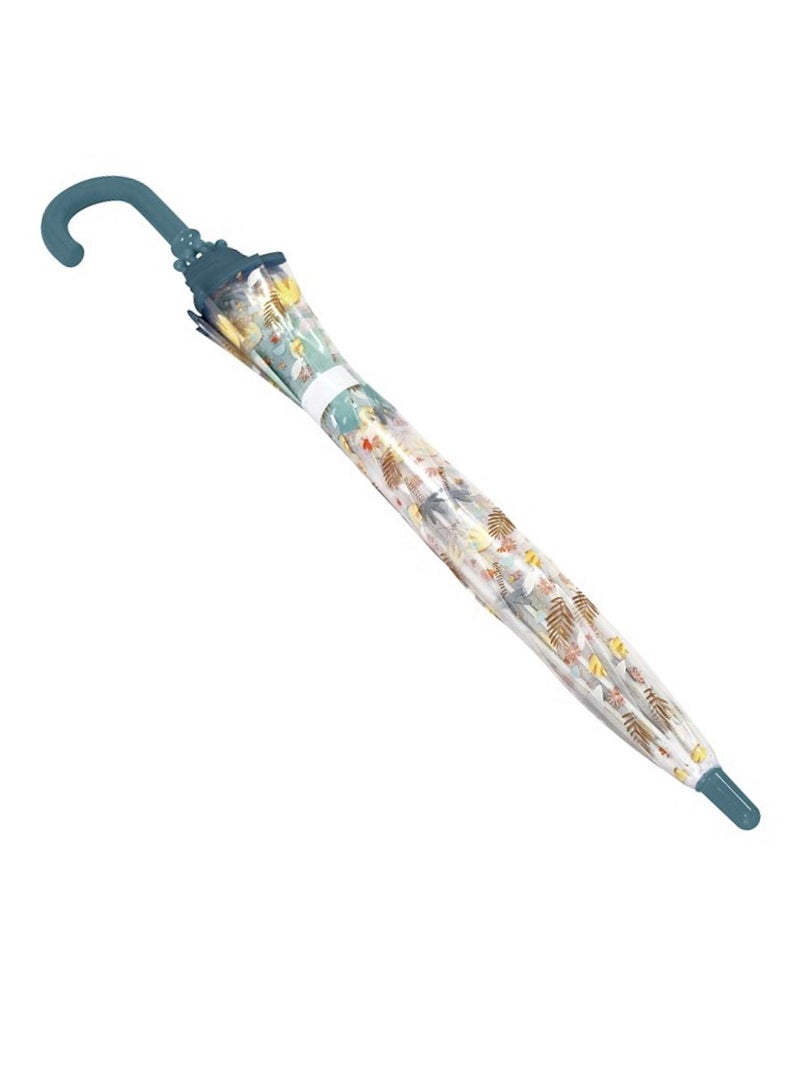 Sassi Junior | Parapluie transparent pour enfant Animaux Bleu marine - Kiabi
