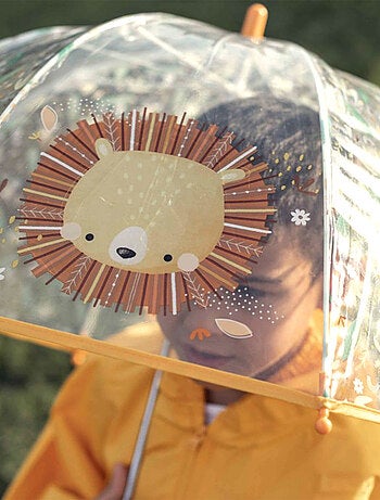 Sassi Junior | Parapluie transparent pour enfant Animaux