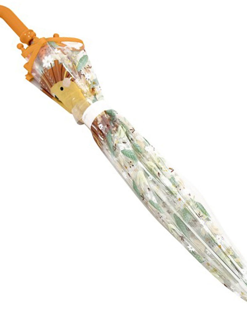 Sassi Junior | Parapluie transparent pour enfant Animaux Orange - Kiabi