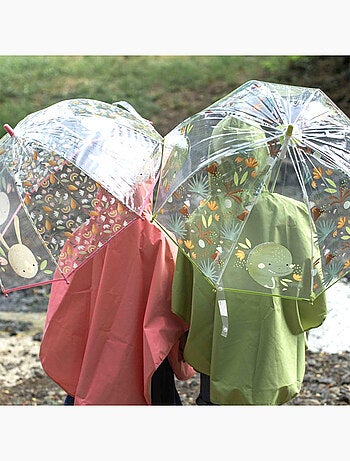 Sassi Junior | Parapluie transparent pour enfant Animaux