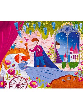 Sassi junior | puzzle et livre disney la belle au bois dormant