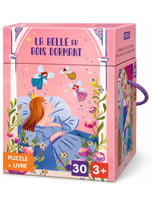 Sassi Junior | Puzzle et livre Disney La Belle au bois dormant - Kiabi