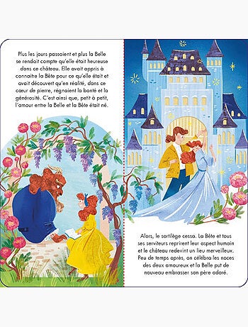 Sassi junior | puzzle et livre disney la belle et la bête