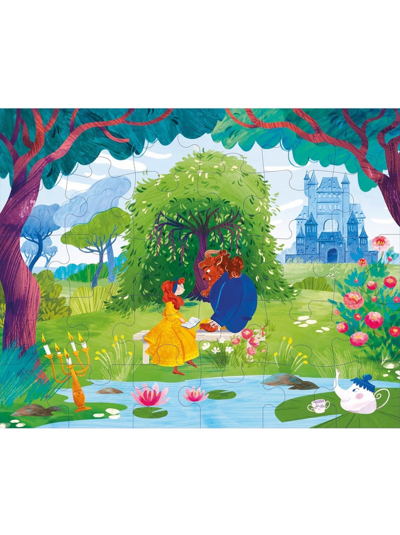 Sassi Junior | Puzzle et livre Disney La Belle et la Bête N/A - Kiabi