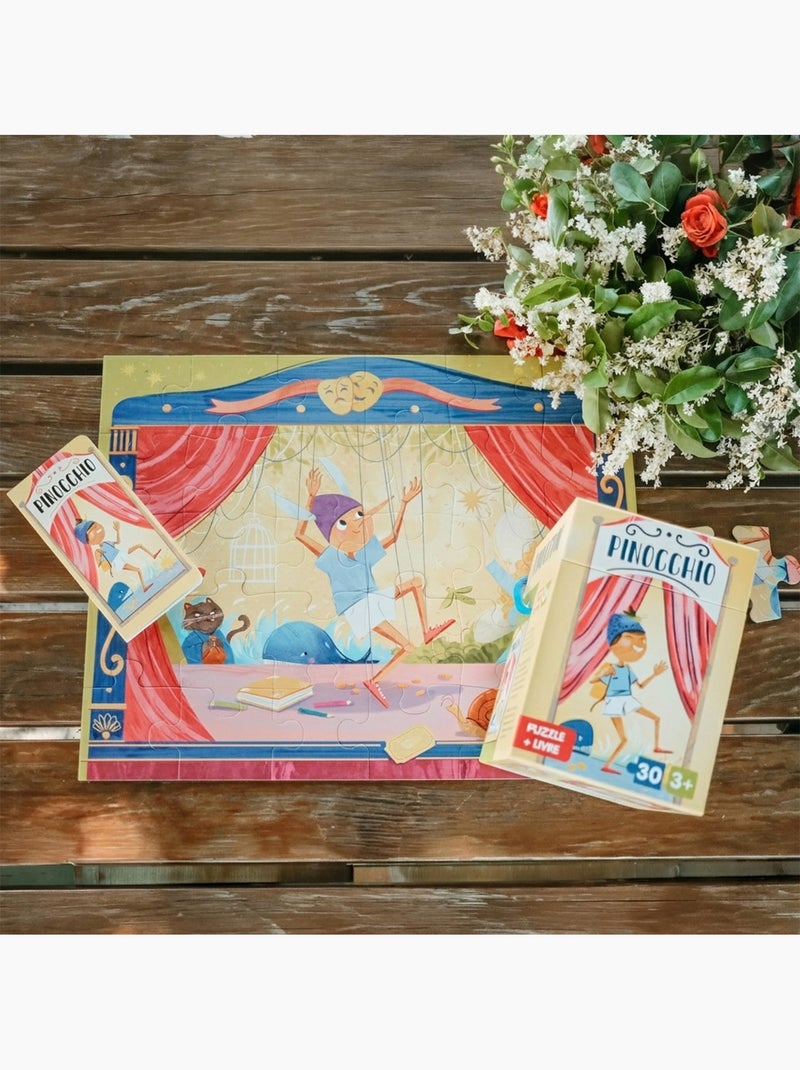 Sassi Junior | Puzzle et livre Disney Pinocchio N/A - Kiabi