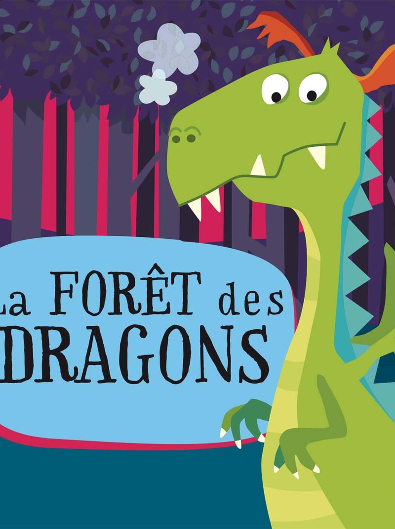 Sassi Junior | Puzzle géant & Livre - La forêt des dragons Vert - Kiabi