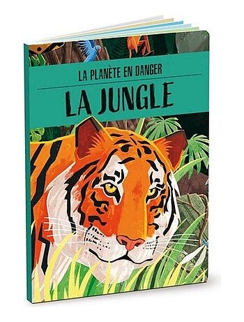 Sassi junior | puzzle & livre la planète en danger la jungle