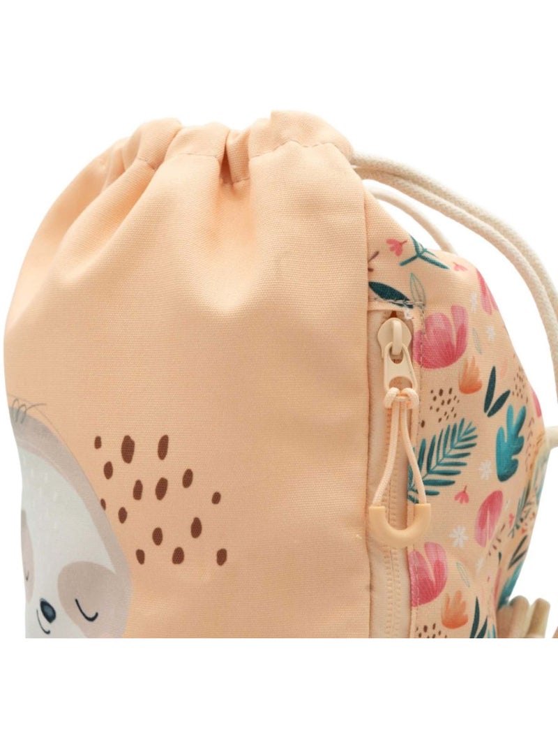 Sassi Junior | Sac à cordon enfant imperméable pour école piscine et sport Beige - Kiabi