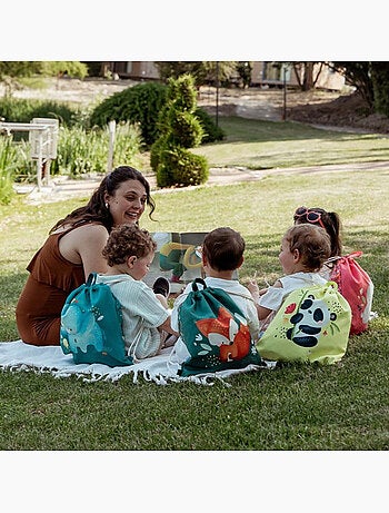 Sassi junior | sac à cordon enfant imperméable pour école piscine et sport