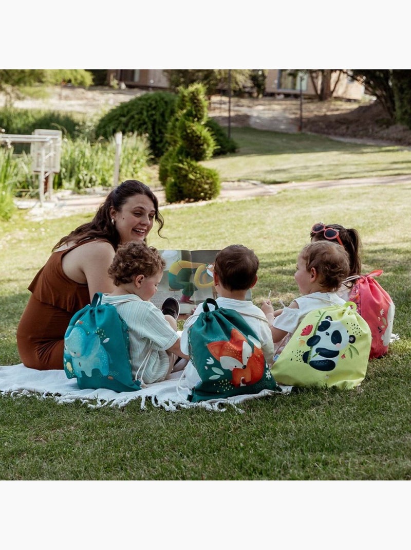 Sassi Junior | Sac à cordon enfant imperméable pour école piscine et sport Bleu - Kiabi