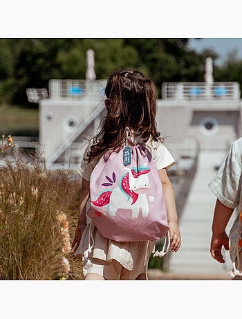 Sassi junior | sac à cordon enfant imperméable pour école piscine et sport