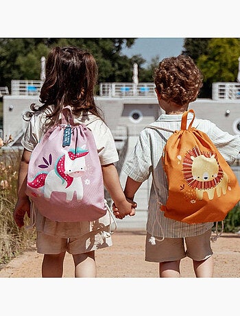 Sassi junior | sac à cordon enfant imperméable pour école piscine et sport