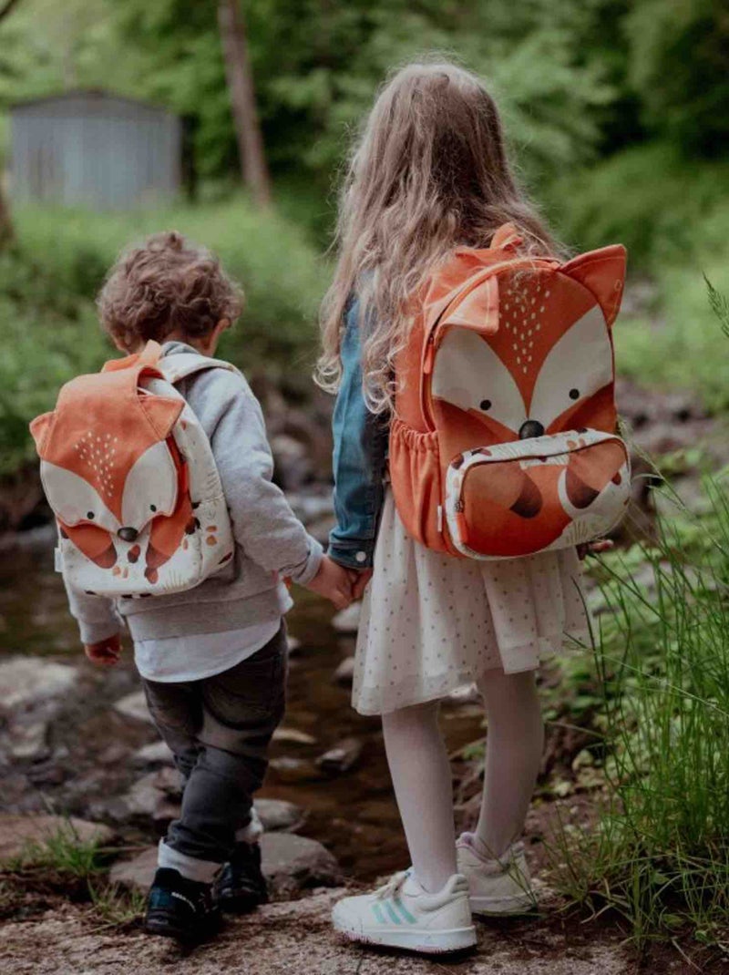 Sassi Junior | Sac à dos maternelle et crèche Animaux Orange - Kiabi