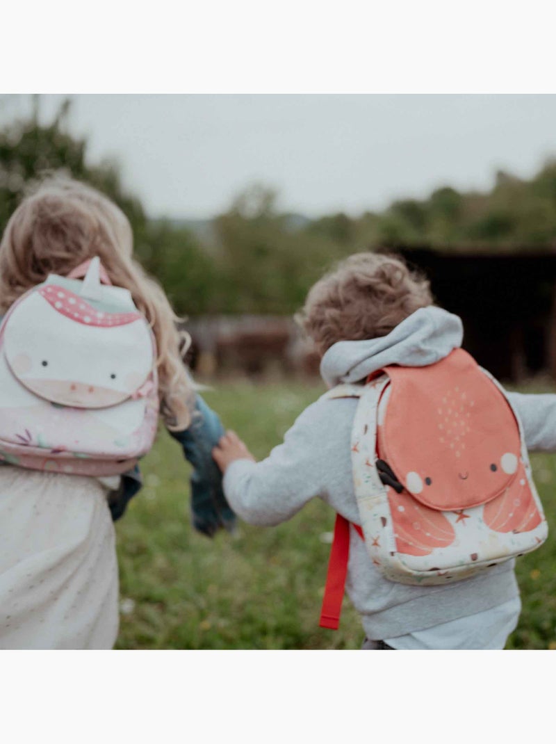 Sassi Junior | Sac à dos maternelle et crèche Animaux Rouge - Kiabi