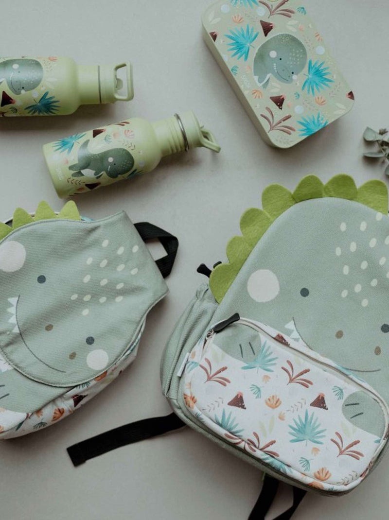 Sassi Junior | Sac à dos maternelle et crèche Animaux Vert - Kiabi