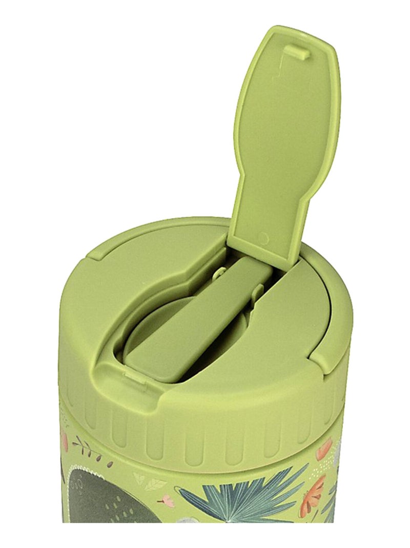 Sassi Junior | Thermos repas bébé en inox Animaux Vert - Kiabi
