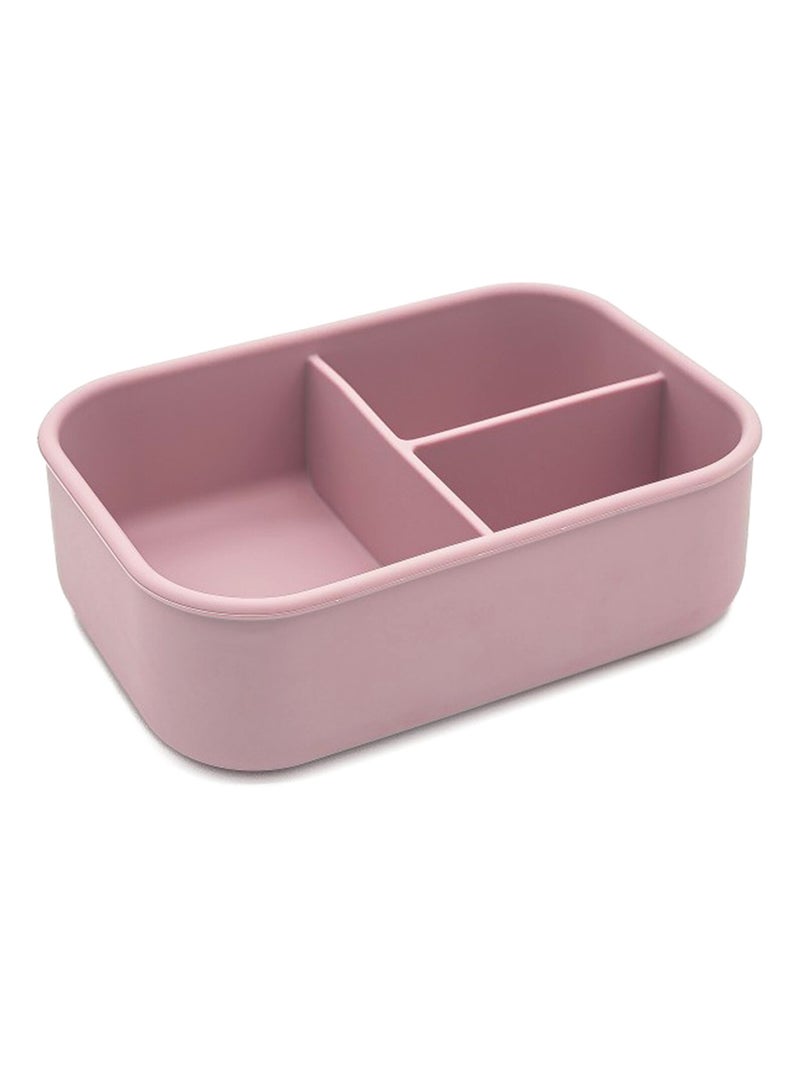 Sassi Junior|Boite à gouter lunch box en silicone Animaux Rose bonbon - Kiabi