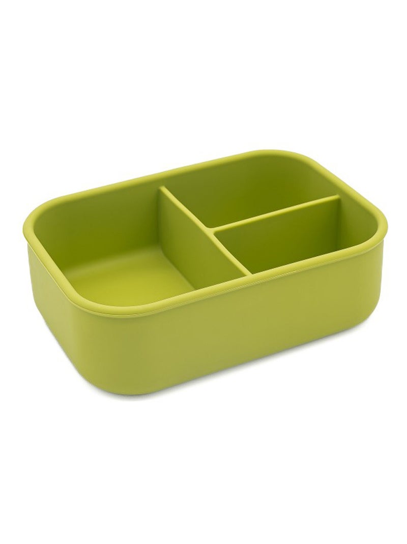 Sassi Junior|Boite à gouter lunch box en silicone Animaux Vert - Kiabi