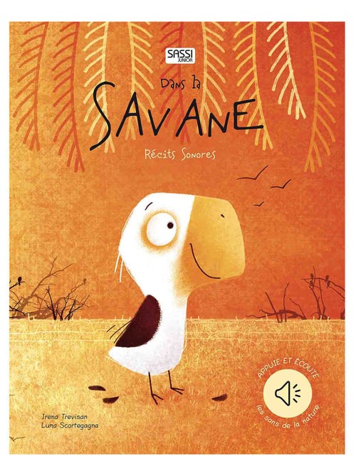 Sassi Junior|Livre sonore - Dans la savane - Kiabi