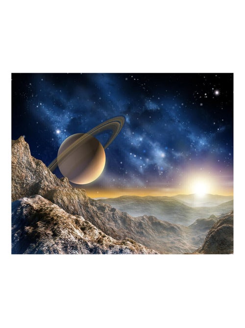 Saturn, photo murale intissée, 360x270 cm, 4 parts - Kiabi