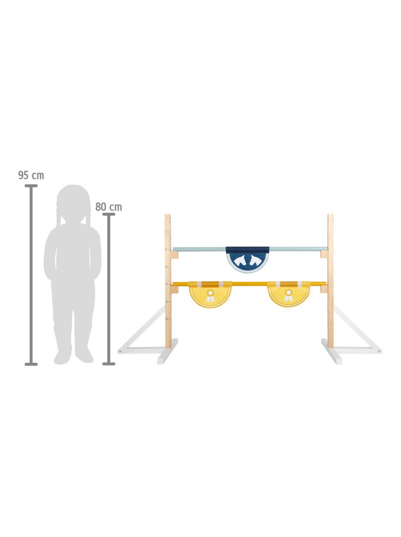 Saut d'obstacle pour cheval bâton Beige - Kiabi