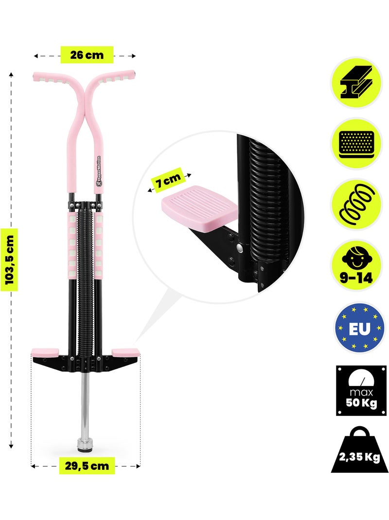 Sauteur à ressort enfant hypermotion pogo dès 9 ans Rose - Kiabi
